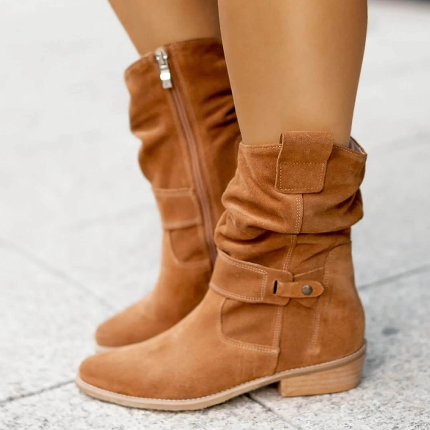 Lina | Der bequeme und hochwertige Wildleder-Stiefel
