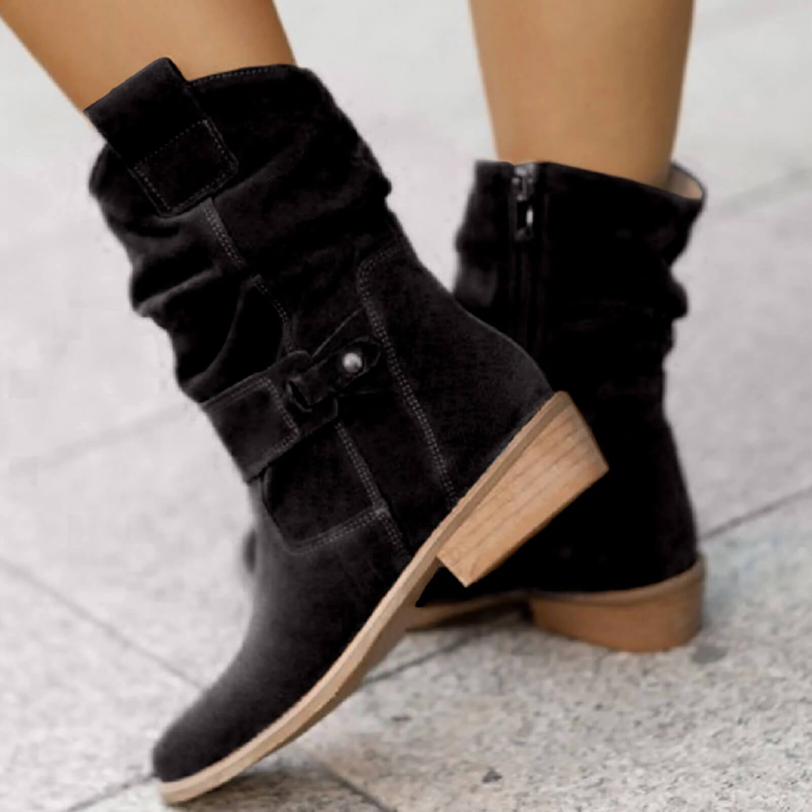 Lina | Der bequeme und hochwertige Wildleder-Stiefel