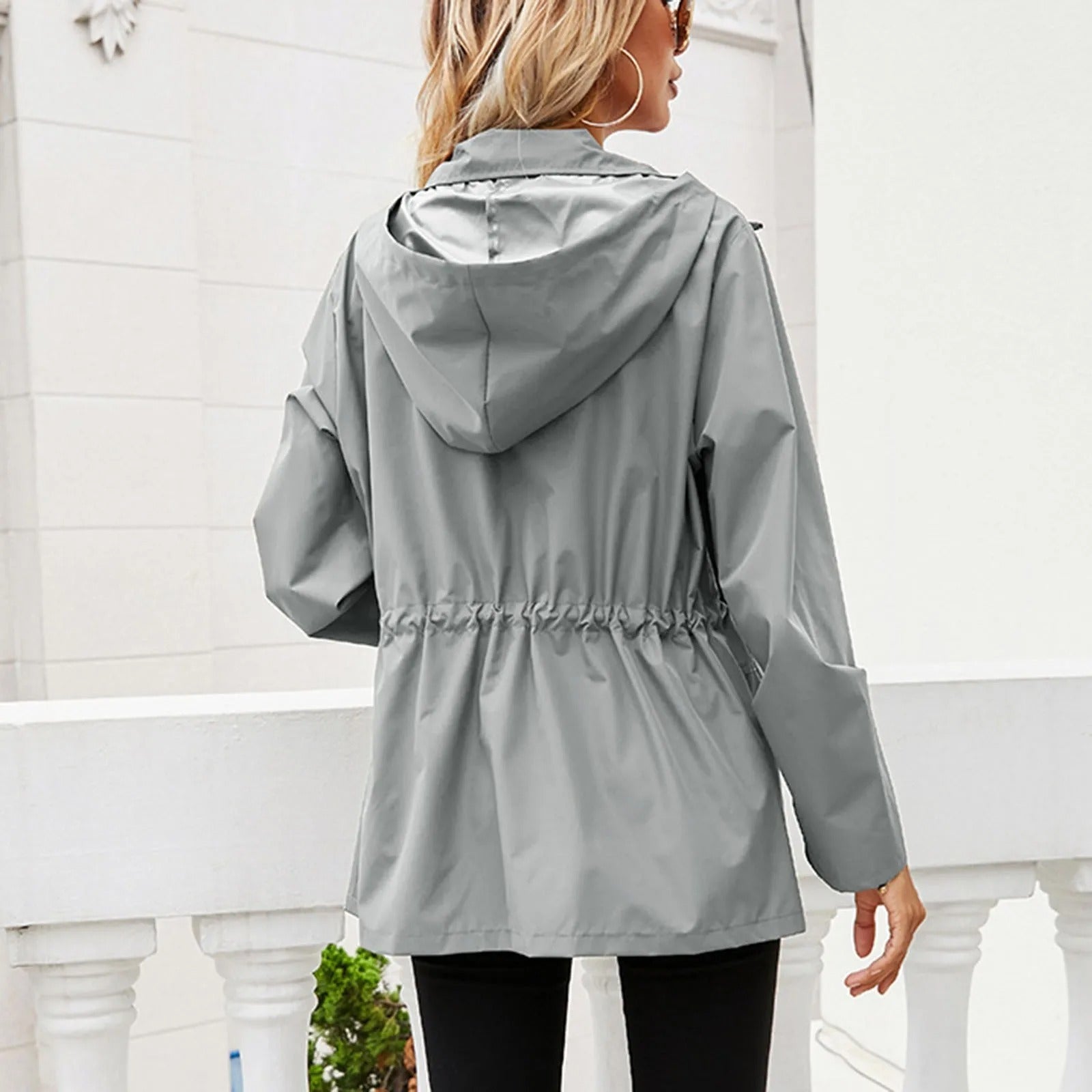 Hipper koreanischer Windbreaker für Frauen - Lily Collection