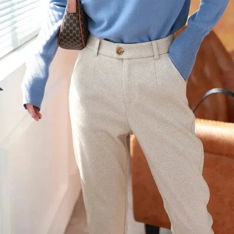 Loes | Damen Wollmix-Hose