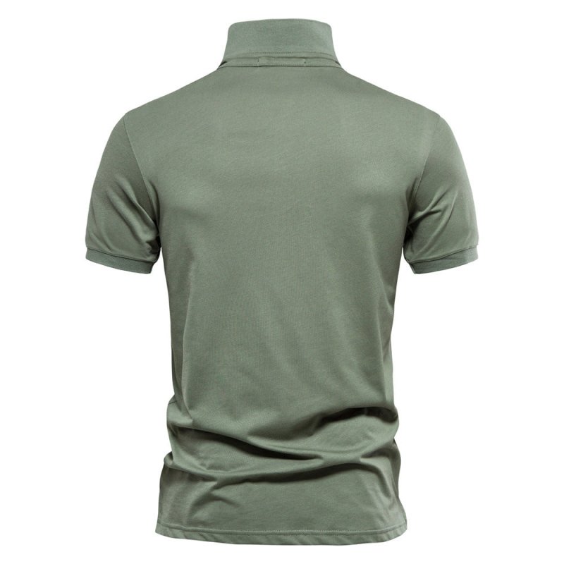 James | Zeitloses, schmal geschnittenes Herren-Poloshirt