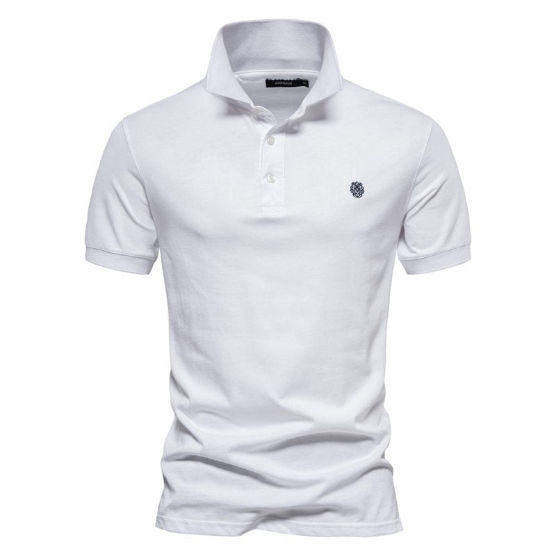 James | Zeitloses, schmal geschnittenes Herren-Poloshirt