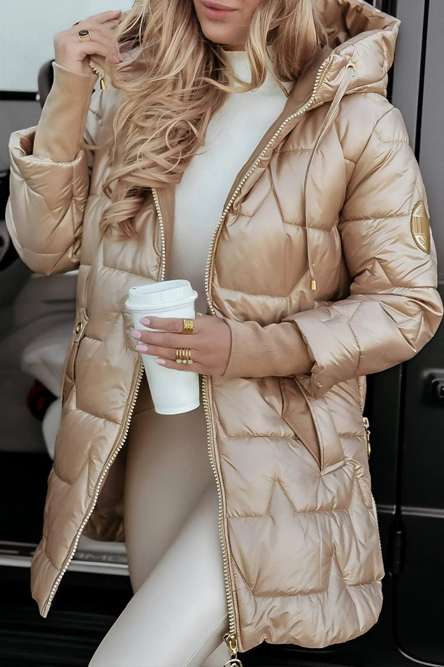 Emma | Pufferjacke mit Kapuze