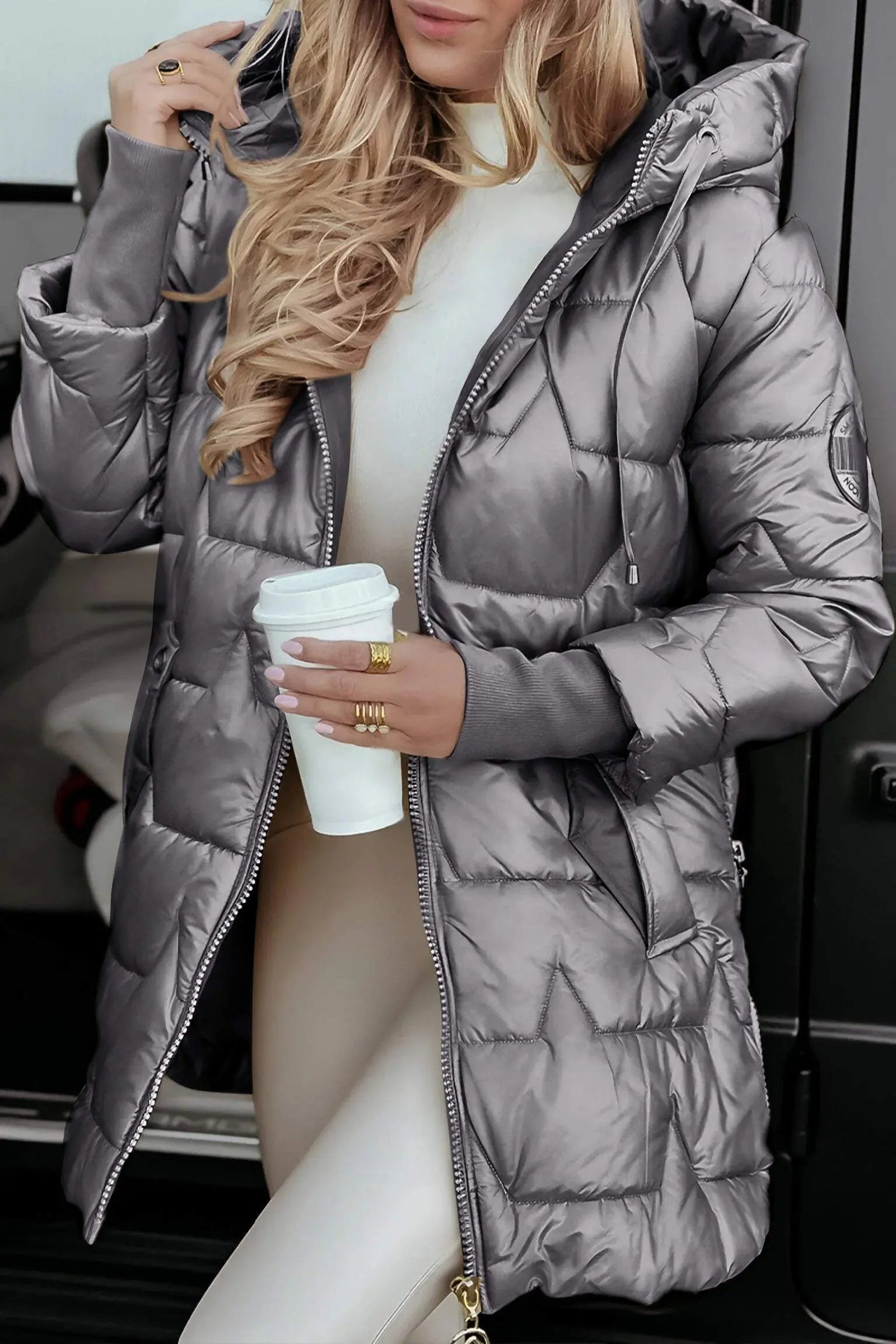 Emma | Pufferjacke mit Kapuze