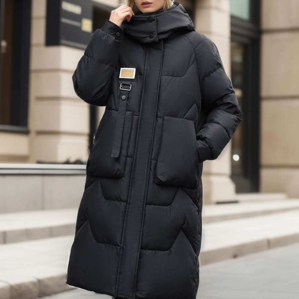 HANNIA - Eleganter Luxus-Wintermantel für Damen