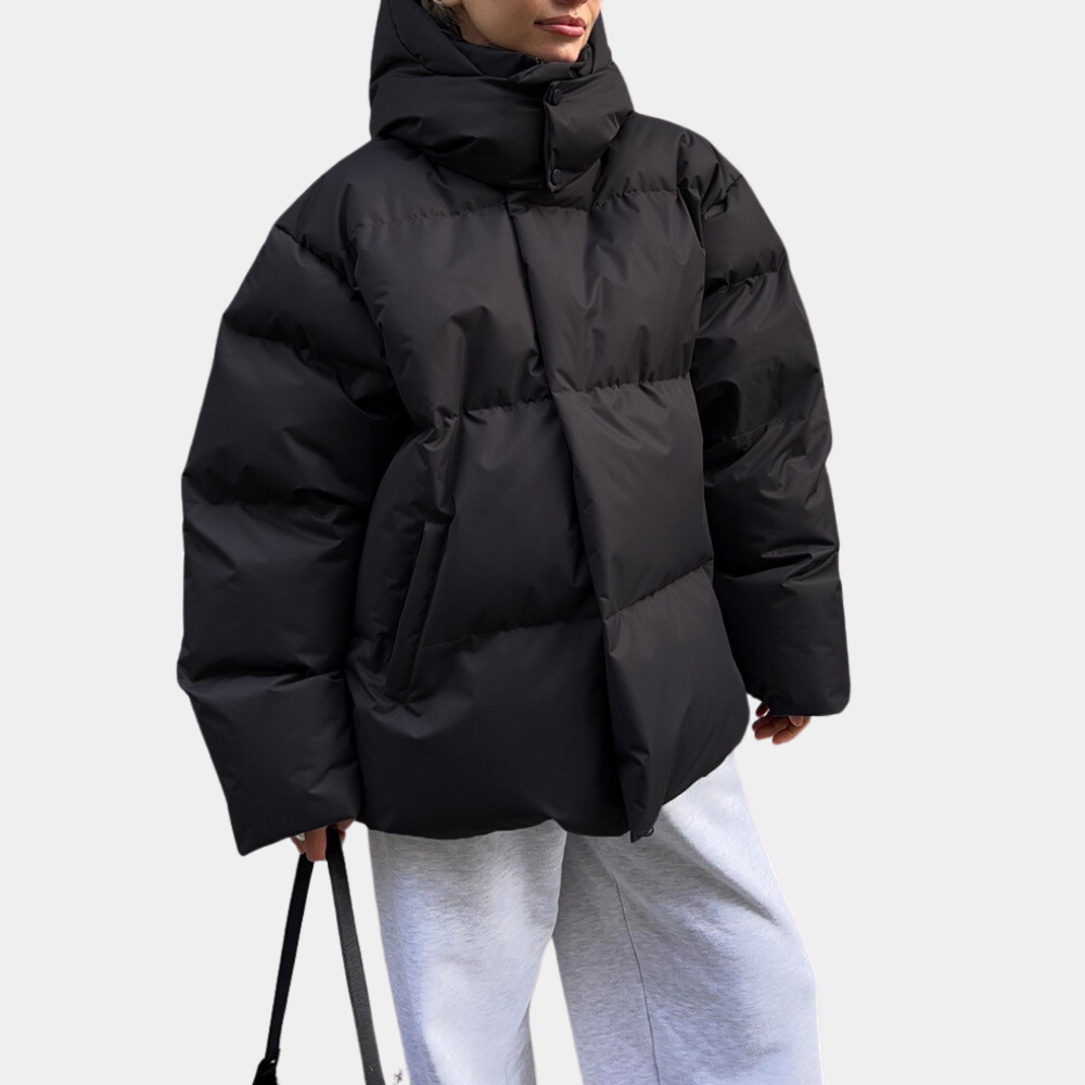 Elegante Damenjacke mit leichter Wattierung von Maron