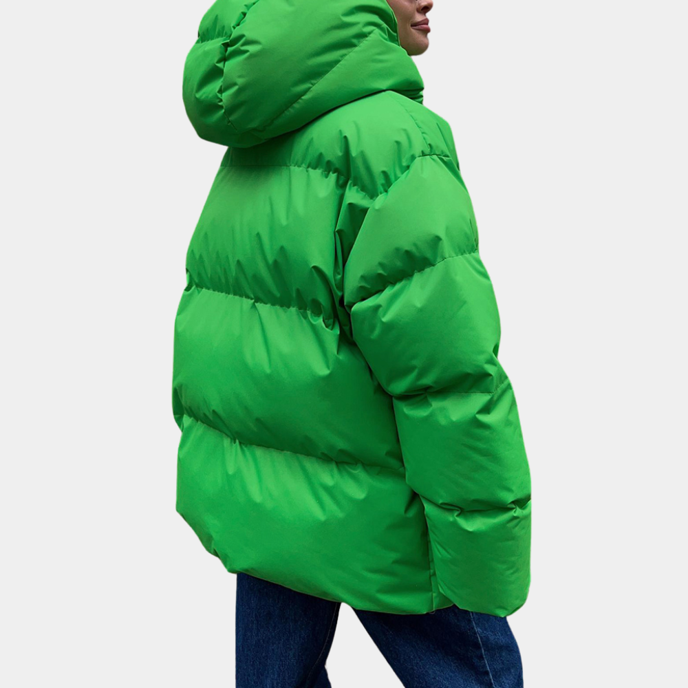 Elegante Damenjacke mit leichter Wattierung von Maron