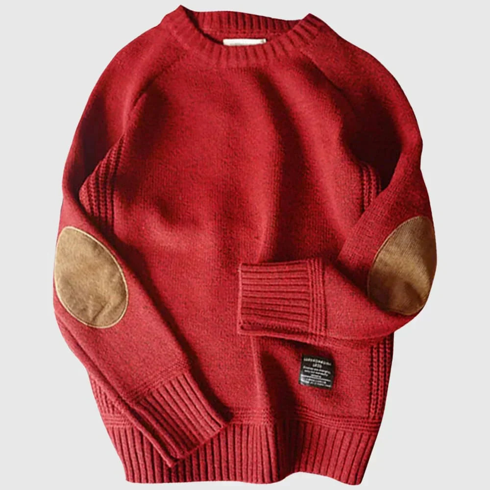 Bruno | Gestryckter Winterpullover