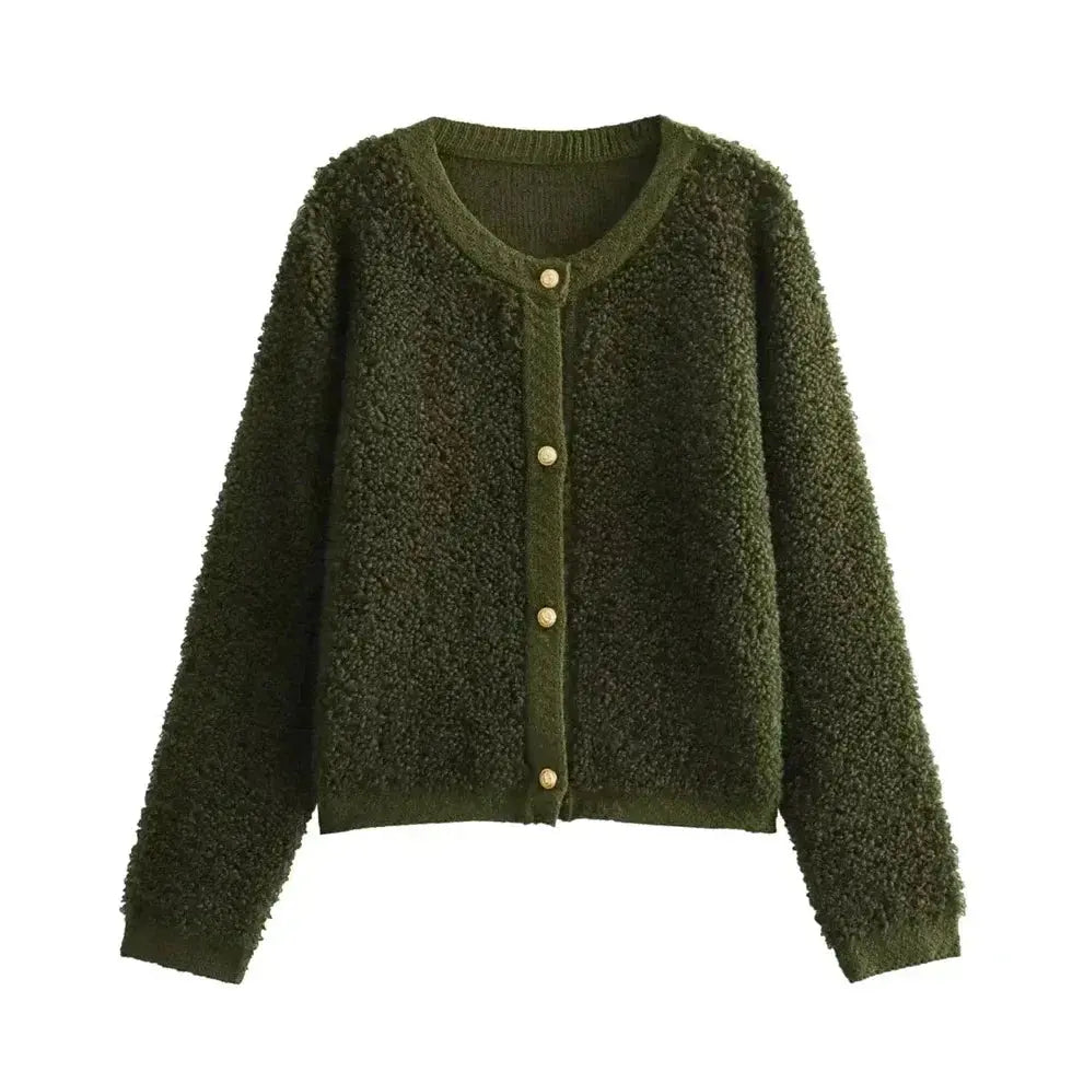 Christa | Gemütlicher Teddy-Cardigan