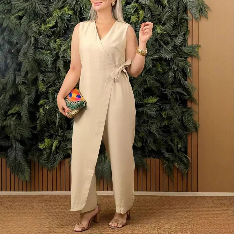 Inès | Elegante Kombination mit V-Ausschnitt
