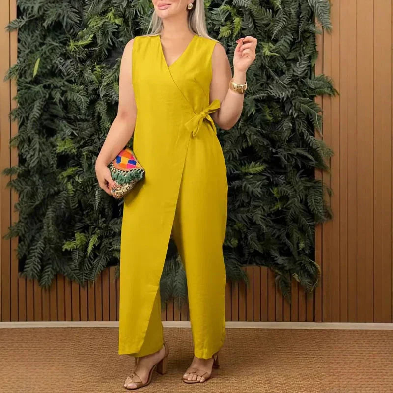 Inès | Elegante Kombination mit V-Ausschnitt