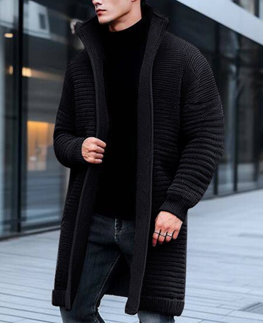 Peder | Lange Strickjacke